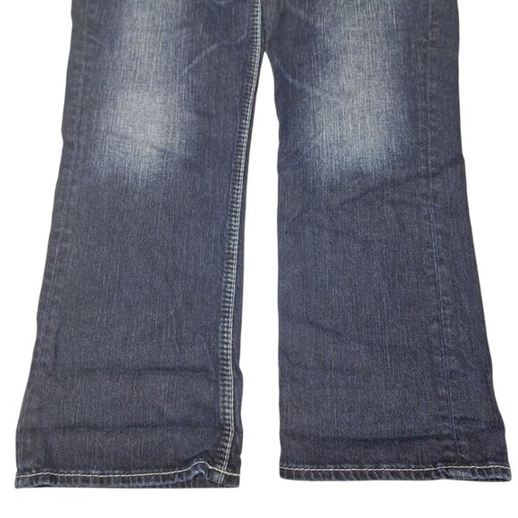 Silver‎ Jeans Santorini Cropped Pants Dark Wash Womens 32 Short Capri Denim - Picture 3 of 9